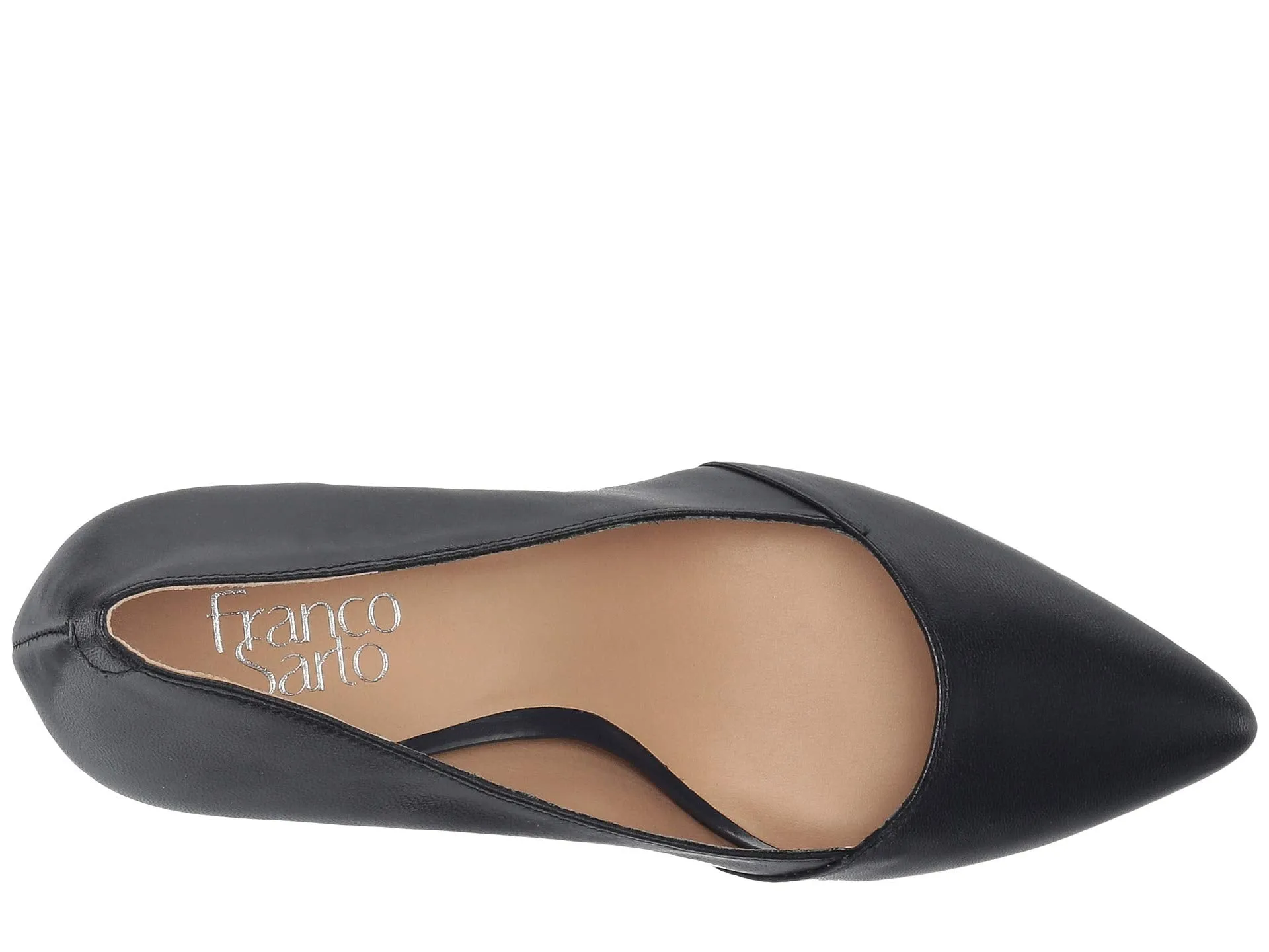 Abree Midnight Bue Leather Franco Sarto Pumps