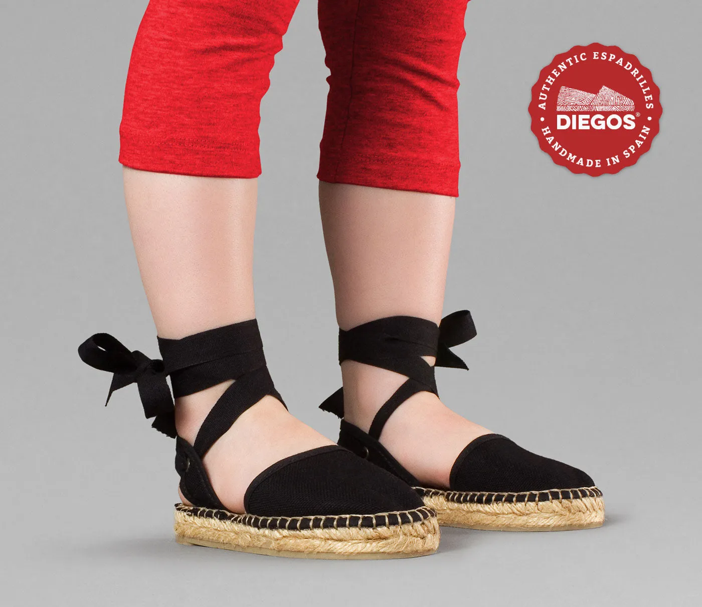 Black Encanto espadrilles