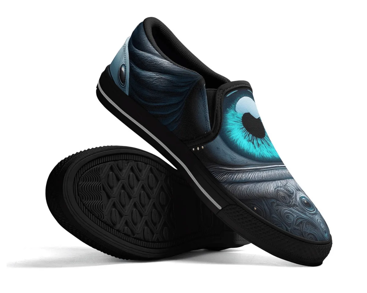 Cosmic Eye Slip-Ons