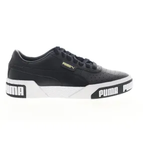 Womens Puma Cali Bold Sneakers In Black / Gold